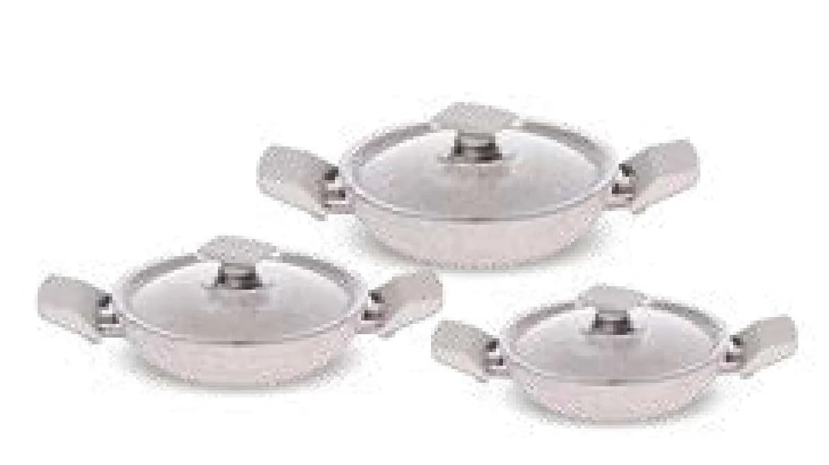 Safir 6 Parça Granit Omlet Set 18 cm - 20 cm - 22 cm