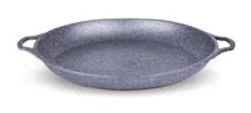 Döküm Gri Granit Gözleme Tava 36 cm