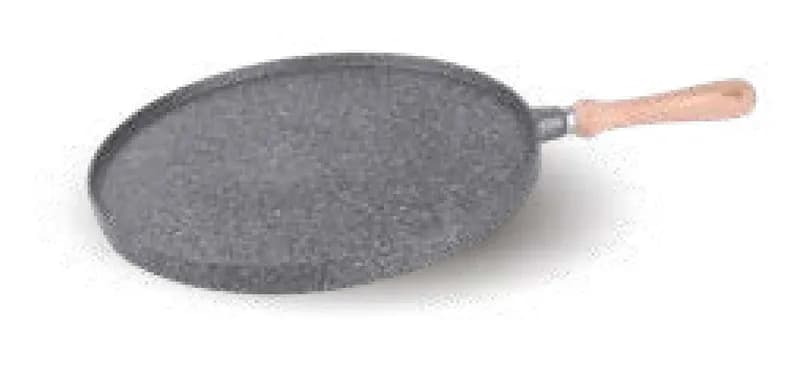 Çift Taraflı Gri Grill ve Gözleme Tavası 36 cm