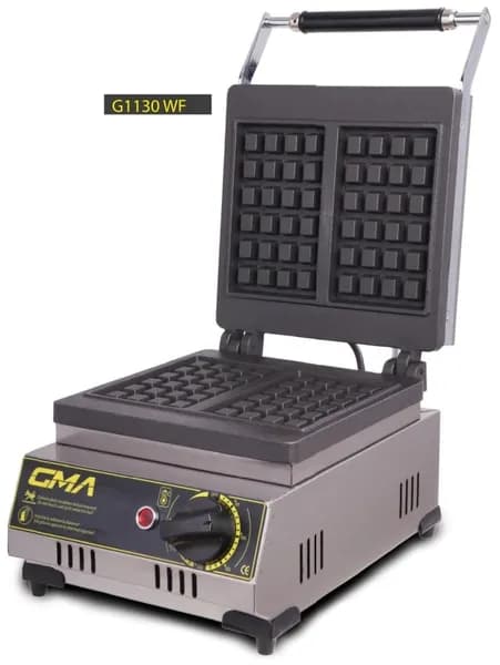 Tekli Waffle Pişirici Çiçek Model