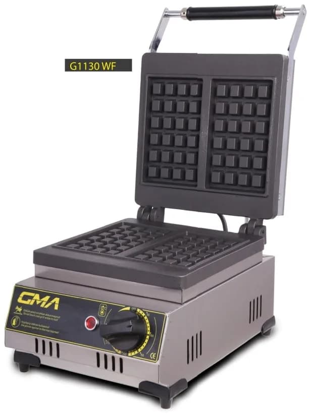 Tekli Waffle Pişirici Çiçek Model