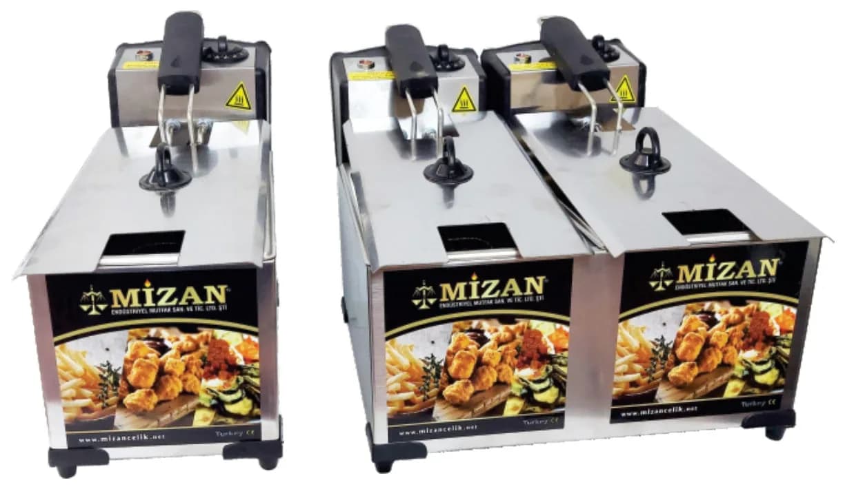 8 Lt Elektrikli Fritöz